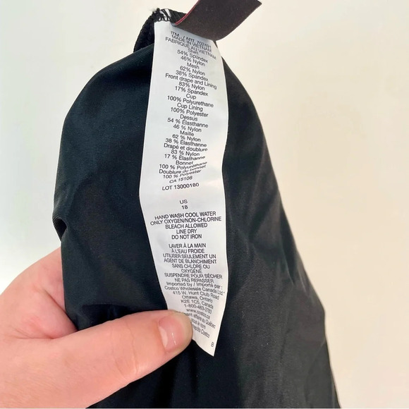 Miraclesuit Twist Front Mesh Panel Tummy Control One Piece Swimsuit Size 18 - Picture 9 of 9